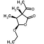 CAS#: 148840-18-0， (3R,4S,5R)-3-Acetyl-5-Ethoxy-3,4-Dimethyldihydro-2(3H)-Furanone