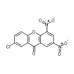 CAS#: 148877-20-7， 7-Chloro-2,4-Dinitro-9H-Xanthen-9-One
