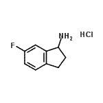 CAS#: 148940-94-7， 6-Fluoro-1-Indanamine Hydrochloride (1:1)