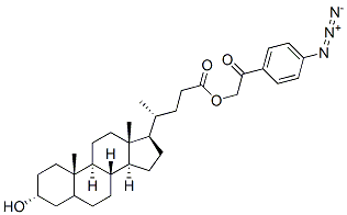CAS#: 149021-83-0， [2-(4-Azidophenyl)-2-Oxoethyl] (4R)-4-[(3R,5R,8R,9S,10S,13R,14S,17R)-3-Hydroxy-10,13-Dimethyl-2,3,4,5,6,7,8,9,11,12,14,15,16,17-Tetradecahydro-1H-Cyclopenta[a]Phenanthren-17-Yl]Pentanoate