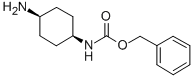 结构式 CAS# 149423-70-1, (顺式-4-氨基环己基)-氨基甲酸苄酯