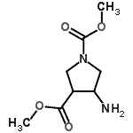 CAS#: 149429-34-5， Dimethyl 4-Amino-1,3-Pyrrolidinedicarboxylate
