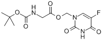 CAS#: 149439-92-9， (5-Fluoro-2,4-Dioxopyrimidin-1-Yl)Methyl 2-[(2-Methylpropan-2-Yl)Oxycarbonylamino]Acetate