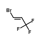 结构式 CAS# 149550-21-0, (1E)-1-溴-3,3,3-三氟-1-丙烯