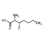 CAS#: 149560-59-8， (2S,3S)-2-Amino-3-Fluoroheptanoic Acid