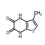 CAS#: 149587-33-7， 7-Methyl-1,4-Dihydrothieno[2,3-b]Pyrazine-2,3-Dione