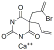 CAS 登录号:14960-32-8, 5-烯丙基-5-(2-溴烯丙基)巴比妥酸,钙盐