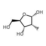 CAS#: 149624-22-6， 2-Deoxy-2-Fluoro-alpha-D-Ribofuranose