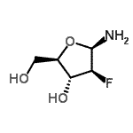 CAS#: 149624-26-0， 2-Deoxy-2-Fluoro-beta-D-Arabinofuranosylamine