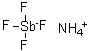 CAS#: 14972-90-8， Ammonium tetrafluorostibanuide