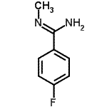 CAS#: 149742-97-2， 4-Fluoro-N'-Methylbenzenecarboximidamide