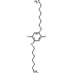 CAS#: 149762-42-5， 1,4-Diheptoxy-2,5-Diiodo-Benzene