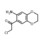 CAS#: 149809-31-4， 1-(7-Amino-2,3-Dihydro-1,4-Benzodioxin-6-Yl)-2-Chloroethanone