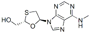 CAS#: 149819-63-6， (2S-trans)-5-[6-(Methylamino)-9H-Purin-9-Yl]-1,3-Oxathiolane-2-Methanol