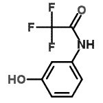 CAS#: 14983-08-5， 2,2,2-Trifluoro-N-(3-Hydroxyphenyl)Acetamide