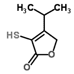 CAS#: 149912-68-5， 4-Isopropyl-3-Sulfanyl-2(5H)-Furanone