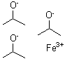 structure of CAS# 14995-22-3, Iron(3+) Tri(2-Propanolate);Iron triisopropoxide