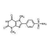 CAS#: 149981-21-5， 4-(3,7-Dimethyl-2,6-Dioxo-2,3,6,7-Tetrahydro-1H-Purin-8-Yl)Benzenesulfonamide