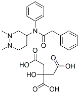 CAS#: 149997-05-7， N-(Hexahydro-1,2-dimethyl-4-pyridazinyl)-N-phenyl-Benzeneacetamide 2-hydroxy-1,2,3-propanetricarboxylate
