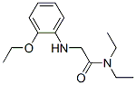 CAS#: 15010-76-1， N,N-Diethyl-2-((2-ethoxyphenyl)amino)acetamide
