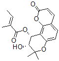CAS#: 150135-35-6， [(9R,10R)-9-Hydroxy-8,8-Dimethyl-2-Oxo-9,10-Dihydropyrano[6,5-h]Chromen-10-Yl] (E)-2-Methylbut-2-Enoate
