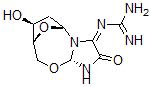 CAS#: 150145-91-8， (2S)-2,5'-Anhydro-1-(2'-Deoxy-beta-D-Erythro-Pentofuranosyl)-5-Guanidinylidene-2-Hydroxy-4-Oxoimidazolidine
