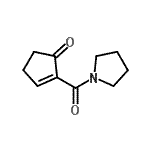CAS#: 150163-03-4， 2-(1-Pyrrolidinylcarbonyl)-2-Cyclopenten-1-One