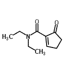 CAS#: 150163-04-5， N,N-Diethyl-5-Oxo-1-Cyclopentene-1-Carboxamide