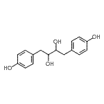 CAS#: 150346-21-7， 1,4-Bis(4-Hydroxyphenyl)-2,3-Butanediol