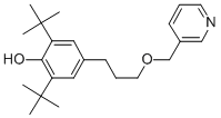 CAS#: 150443-71-3， 2,6-Ditert-Butyl-4-[3-(Pyridin-3-Ylmethoxy)Propyl]Phenol