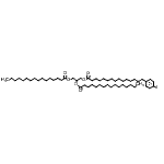 CAS#: 150518-91-5， 3-{[15-(4-Iodophenyl)Pentadecanoyl]Oxy}-1,2-Propanediyl Dihexadecanoate