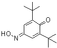 structure of CAS# 15052-28-5, 4-(Hydroxyimino)-2,6-Bis(2-Methyl-2-Propanyl)-2,5-Cyclohexadien-1-One;2,6-di-tert-butylbenzo-1,4-quinone 4-oxime;2,6-Ditert-butylbenzo-1,4-quinone 4-oxime #;2,6-DI-TERT-BUTYL-P-BENZOQUINONE-4-OXIME