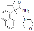 CAS 登录号:1506-00-9, alpha-异丙基-alpha-(2-吗啉基乙基)-1-萘乙酰胺
