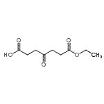 structure of CAS# 1506-55-4, 7-Ethoxy-4,7-Dioxoheptanoic Acid;3-Oxopentane-1,5-Dicarboxylic Acid Monoethyl Ester;3-OXOPENTANE-1,5-DICARBOXYLICACIDMONOETHYLESTER;7-Ethoxy-4,7-dioxoheptanoic acid #