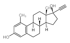 CAS#: 15071-66-6， (8S,9S,13S,14S,17S)-17-Ethynyl-1,13-Dimethyl-7,8,9,11,12,14,15,16-Octahydro-6H-Cyclopenta[a]Phenanthrene-3,17-Diol