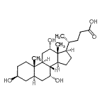 CAS#: 15073-87-7， (3beta,5alpha,7alpha,12alpha)-3,7,12-Trihydroxycholan-24-Oic Acid