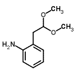 结构式 CAS# 150760-45-5, 2-(2,2-二甲氧基乙基)苯胺