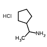 CAS#: 150812-09-2， 1-Cyclopentylethanamine Hydrochloride (1:1)