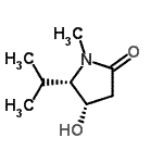 CAS#: 150884-79-0， (4S,5S)-4-Hydroxy-5-Isopropyl-1-Methyl-2-Pyrrolidinone
