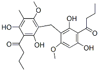 CAS#: 1509-10-0， 1-[3-[[2,4-Dihydroxy-6-Methoxy-5-Methyl-3-(1-Oxobutyl)Phenyl]Methyl]-2,6-Dihydroxy-4-Methoxyphenyl]-1-Butanone