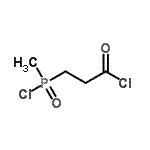 CAS#: 15090-24-1， 3-[Chloro(Methyl)Phosphoryl]Propanoyl Chloride