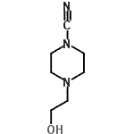 CAS#: 150932-30-2， 4-(2-Hydroxyethyl)-1-Piperazinecarbonitrile