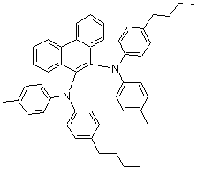 CAS#: 151026-65-2， N,N'-Bis(4-Butylphenyl)-N,N'-Bis(p-Tolyl)Phenanthrene-9,10-Diamine