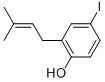 CAS#: 151071-03-3， 4-Iodo-2-(3-Methyl-2-Butenyl)-Phenol
