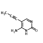 CAS#: 151091-68-8， 6-Amino-5-(1-Propyn-1-Yl)-2(1H)-Pyrimidinone