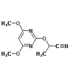CAS#: 151101-94-9， 2-[(4,6-Dimethoxy-2-Pyrimidinyl)Oxy]Propanenitrile