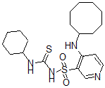 CAS#: 151162-46-8， 1-Cyclohexyl-3-[4-(Cyclooctylamino)Pyridin-3-Yl]Sulfonylthiourea