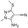 CAS#: 151291-04-2， 5-Amino-1-Methyl-3-Methylsulfanyl-1H-Pyrazole-4-Carbonitrile
