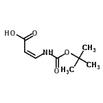 CAS#: 151292-68-1， (2Z)-3-({[(2-Methyl-2-Propanyl)Oxy]Carbonyl}Amino)Acrylic Acid