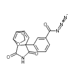 CAS#: 151391-35-4， 3-(6,8-Dioxo-6,7,8,8a-tetrahydro-5aH-[1,3]dioxolo[4,5-e]isoindol-5a-yl)benzoyl azide